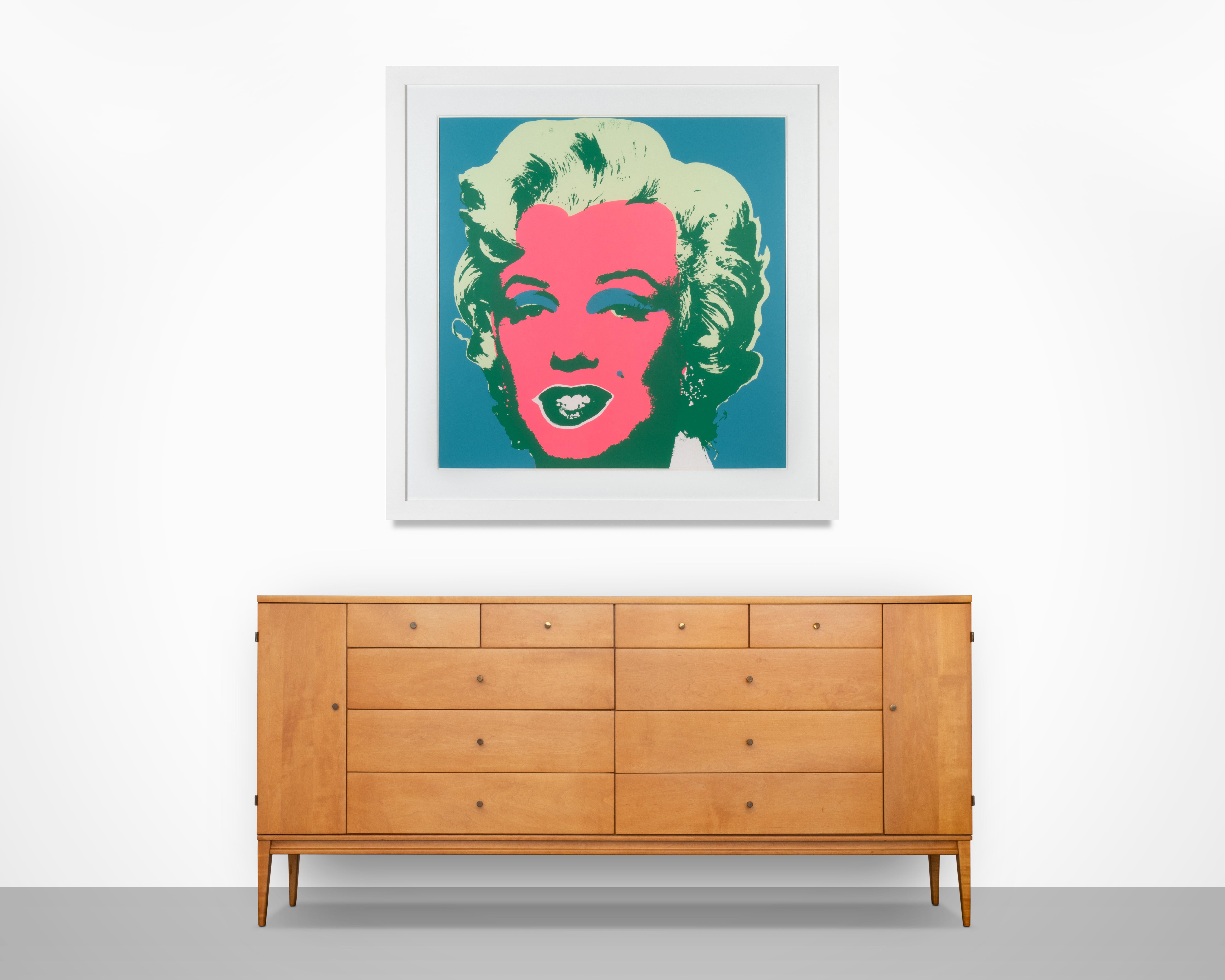 Mid-Century moderno Serigrafia 