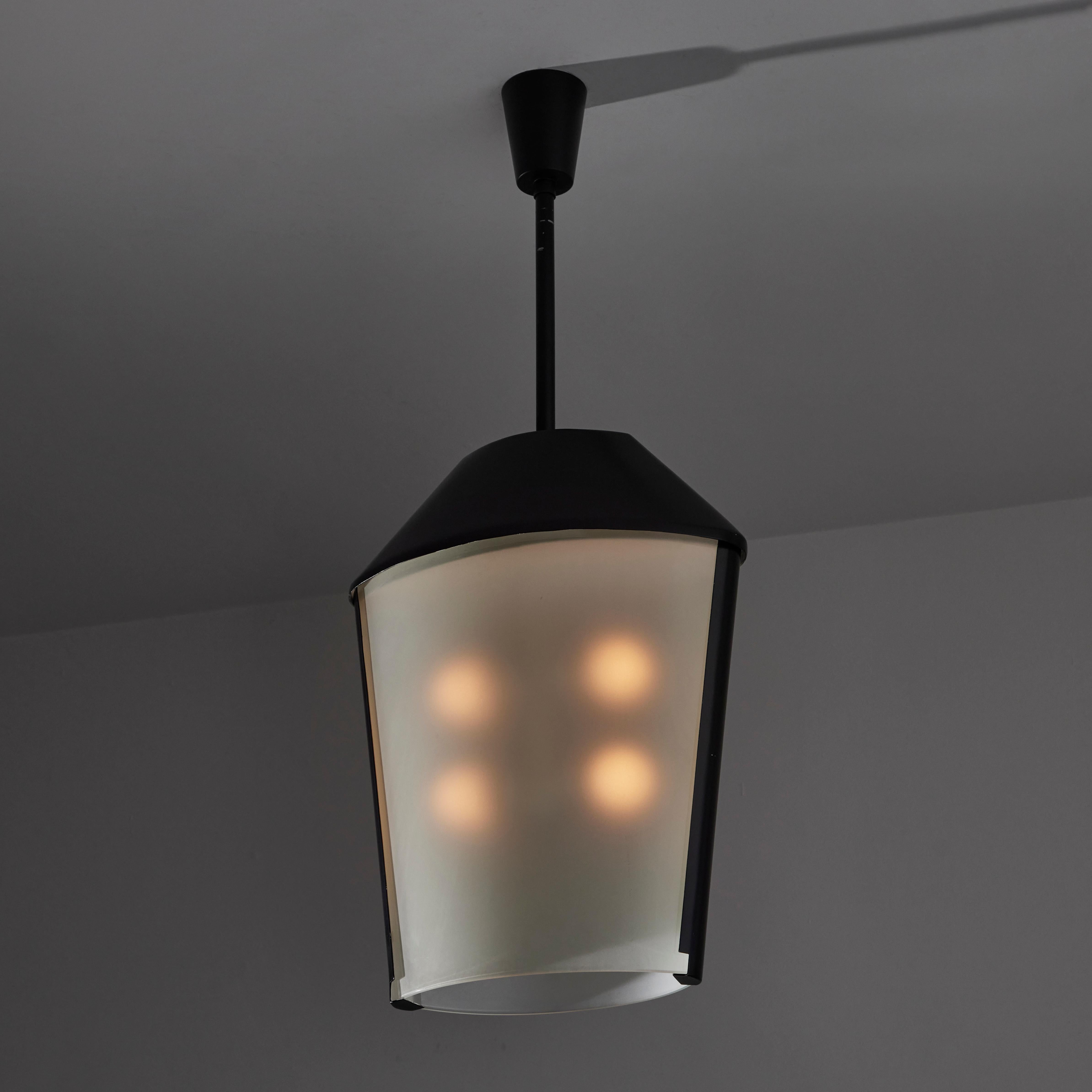 Large Custom Italian Ceiling Light For Sale 7