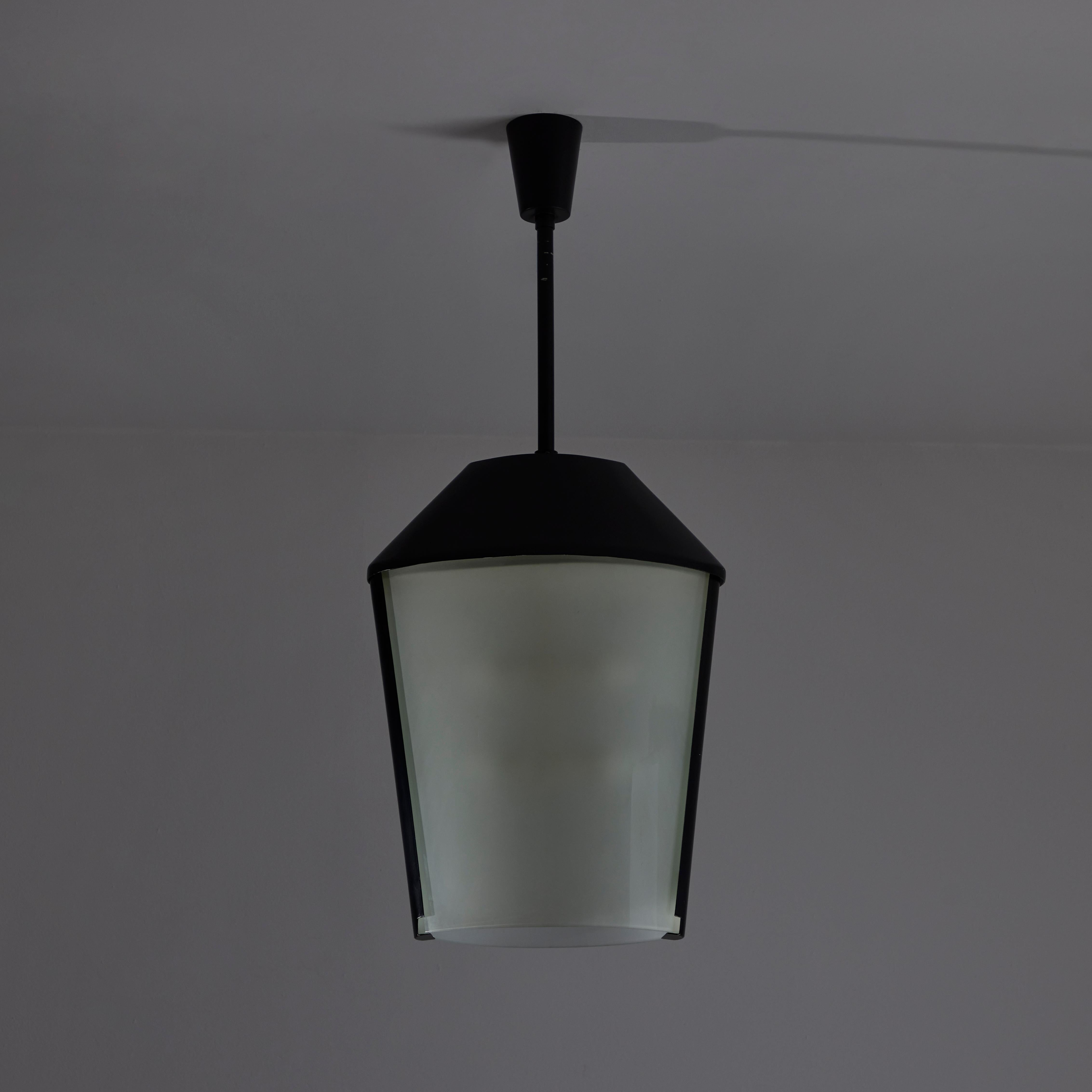 Large Custom Italian Ceiling Light For Sale 8