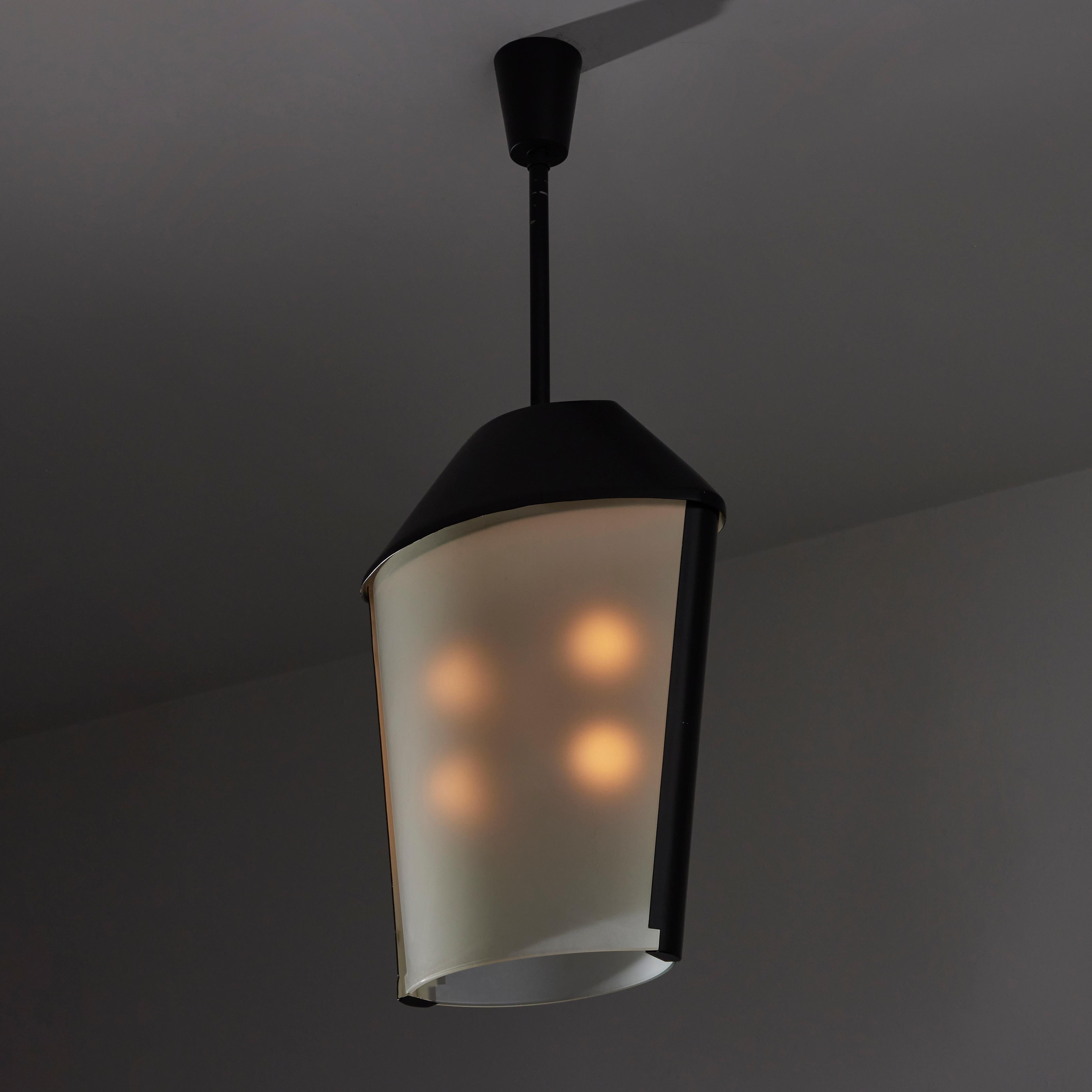 Large Custom Italian Ceiling Light For Sale 1