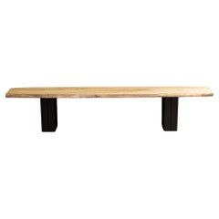 Große Custom Live Edge Hickory Bank