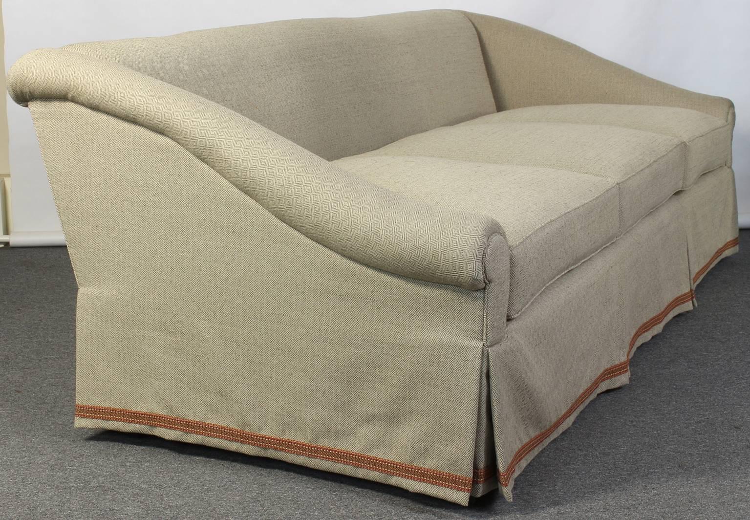 Large Custom-Made Deep Seated Sofa 1