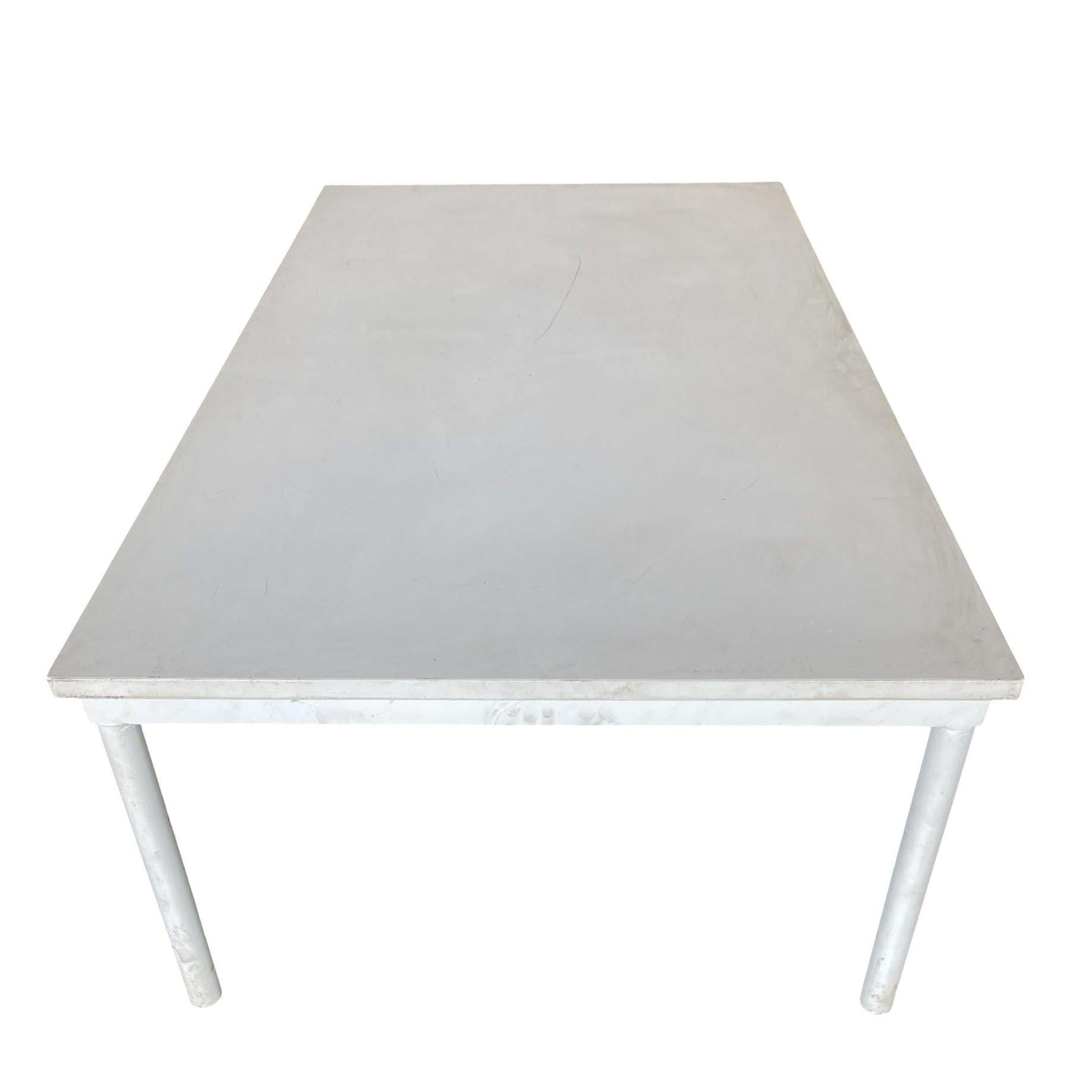 Late 20th Century Large Custom Made Modernist Mod Coffee Table For Sale