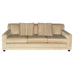 Large Custom-Made Sofa by Gulf Upholstery with Loose Seat 
Back Cushions