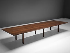Large Custom-Made Wengè Conference Table