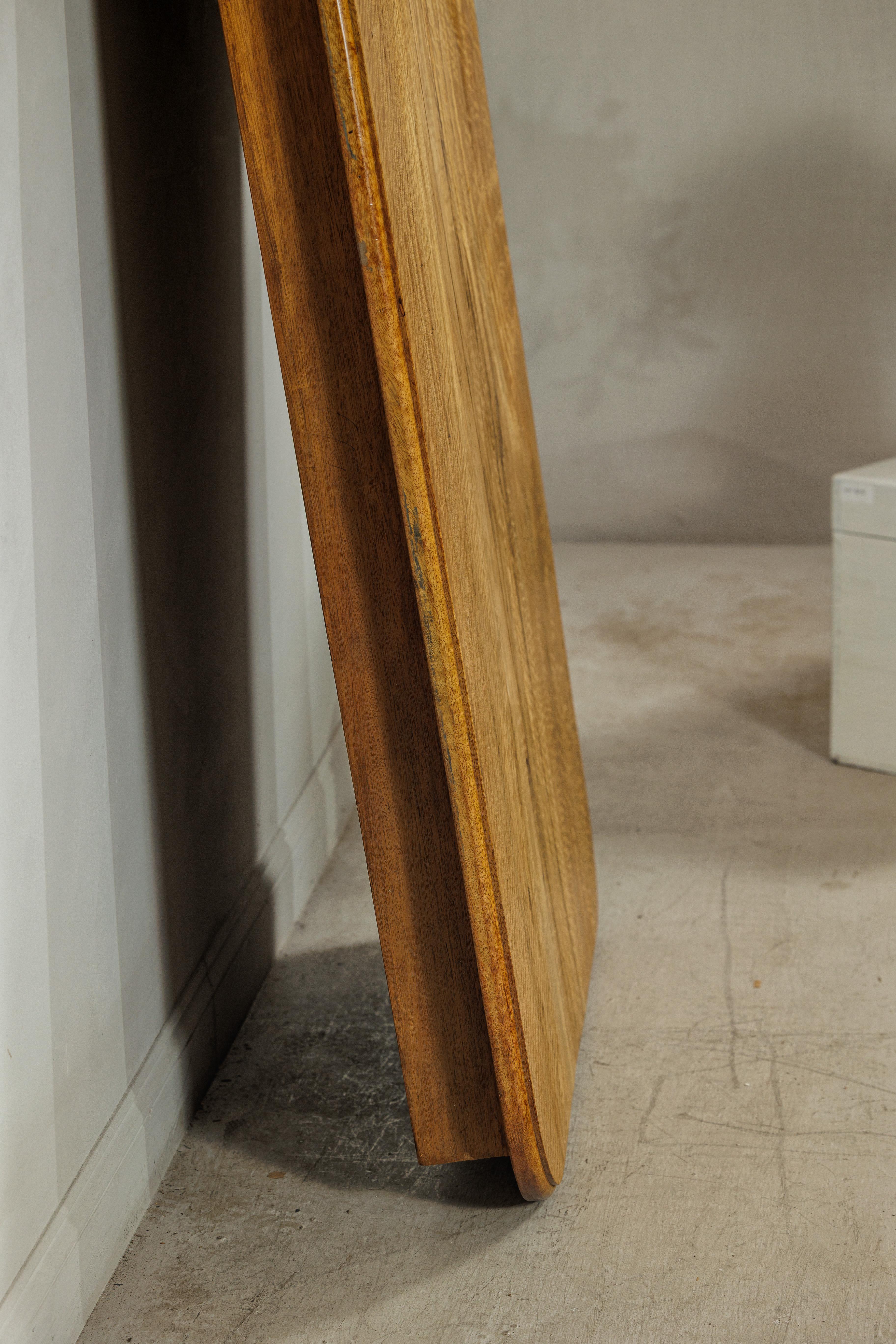 Large Custom Mango Wood Table Top with Striking Grain Pattern For Sale 4