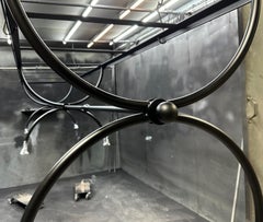 Large Custom Metal Dining Table Base