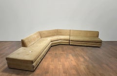 Large Custom Mid-Century Modern 2 Piece Sectional Attributed to Harvey Probber