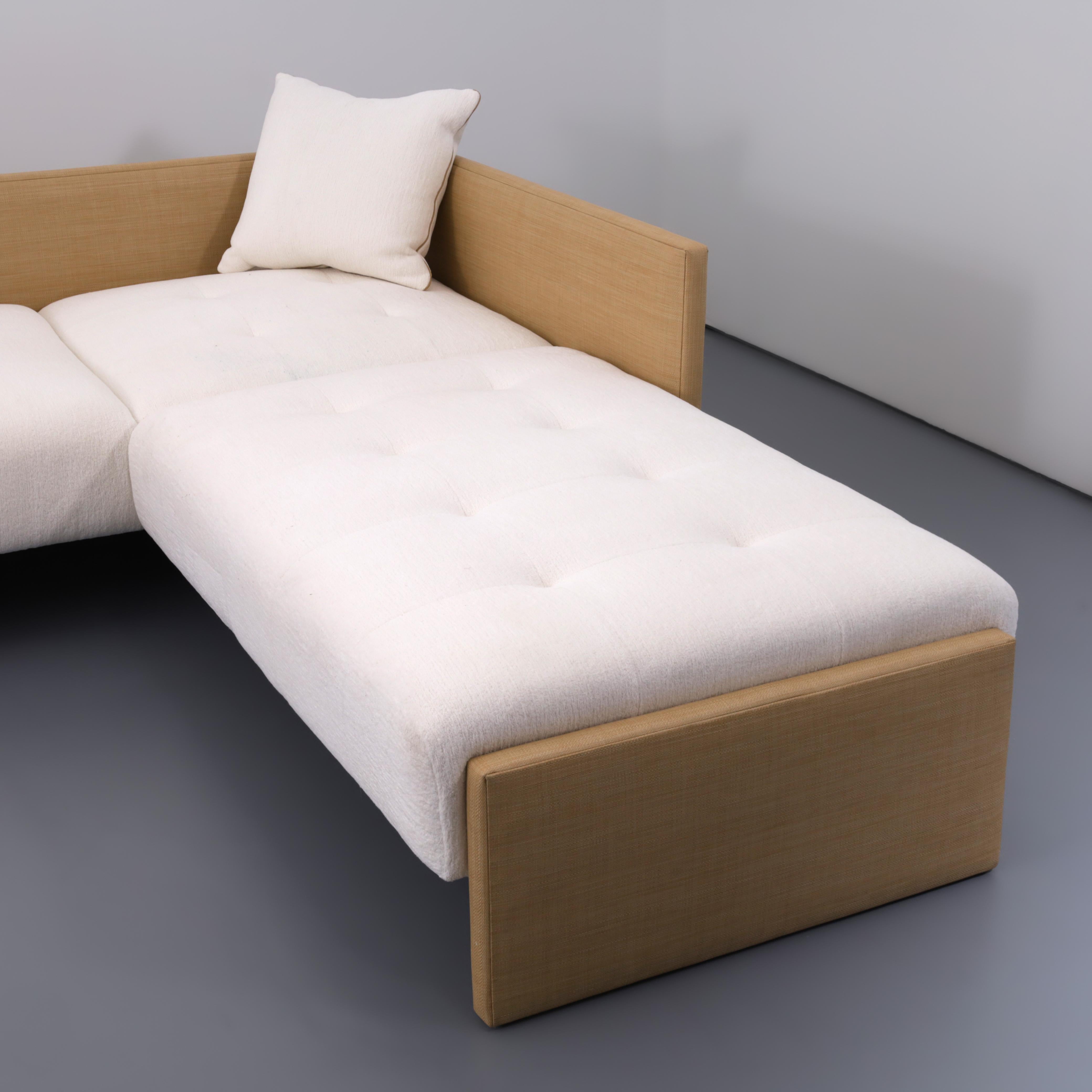 XXIe siècle et contemporain Grand canapé sectionnel sur mesure, 178 