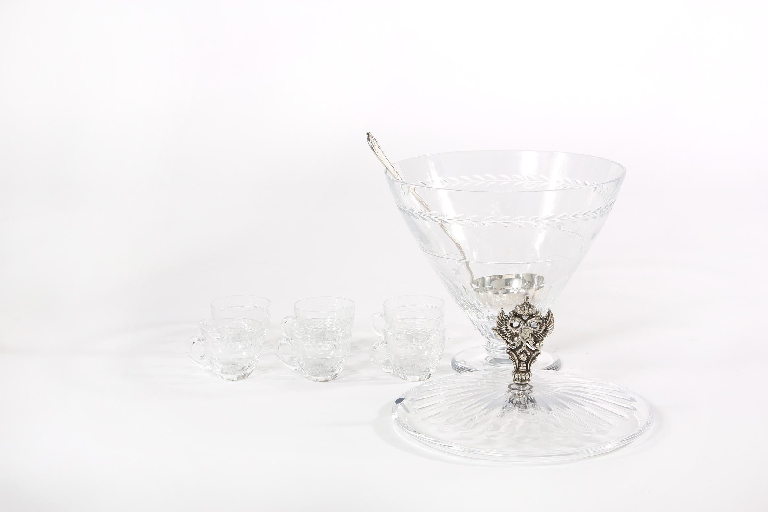shannon crystal punch bowl