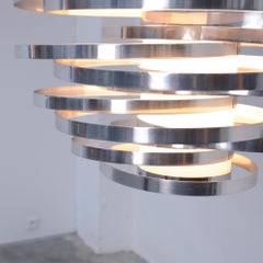 Large Cyclone Chandelier by Gaetano Sciolari