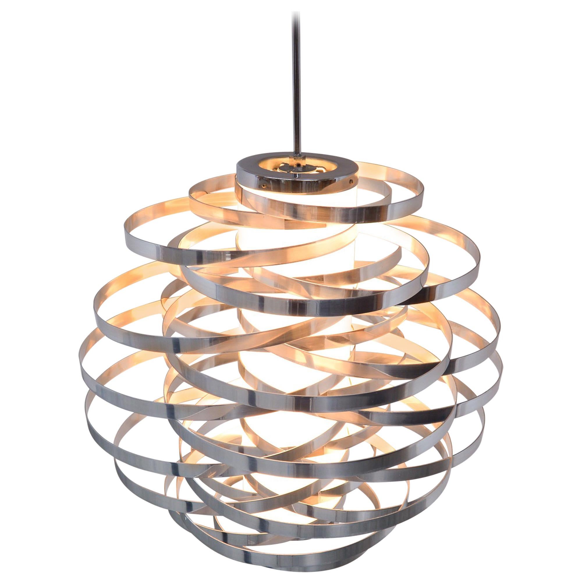 Large Cyclone Chandelier by Gaetano Sciolari