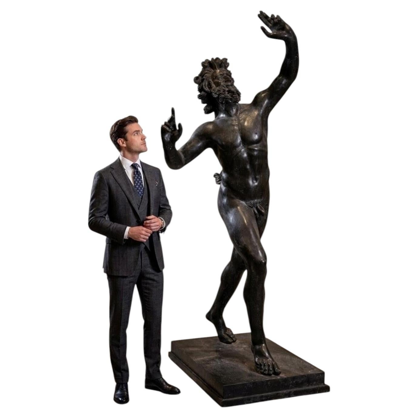 Large dancing Faun For Sale