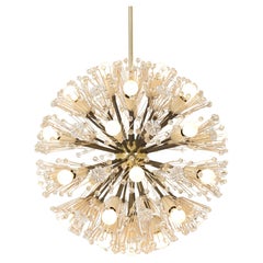 Large Dandelion Chandelier by Emil Stejnar for Rupert Nikoll
