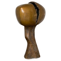 Large Danish Bronze Floor Sculpture by Steffen Lüttge, 20th Century Copenhagen