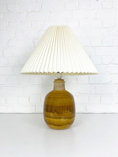 Large Danish Ceramic Table Lamp, Stoneware, Nils Kähler for HAK, Denmark 1960s