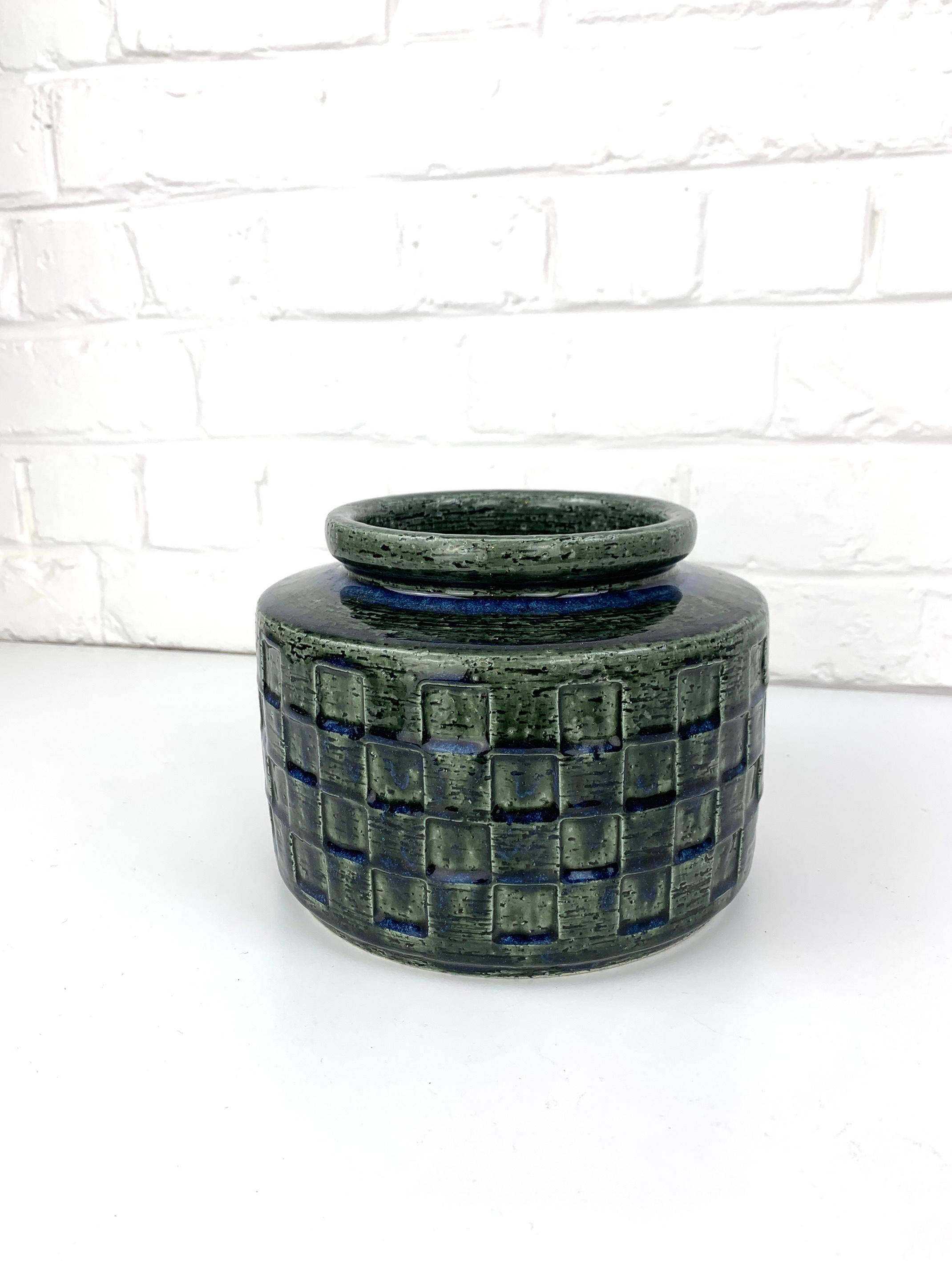Large danish Ceramic Vase Palshus Denmark Per & Annelise Linnemann-Schmidt (Keramik) im Angebot