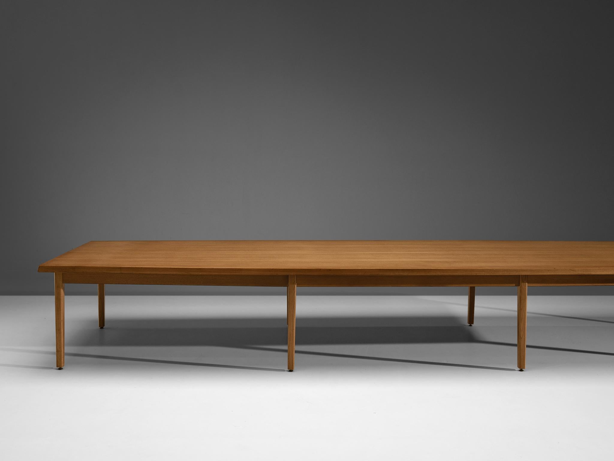 Large Danish Conference or Dining Table in Teak 2