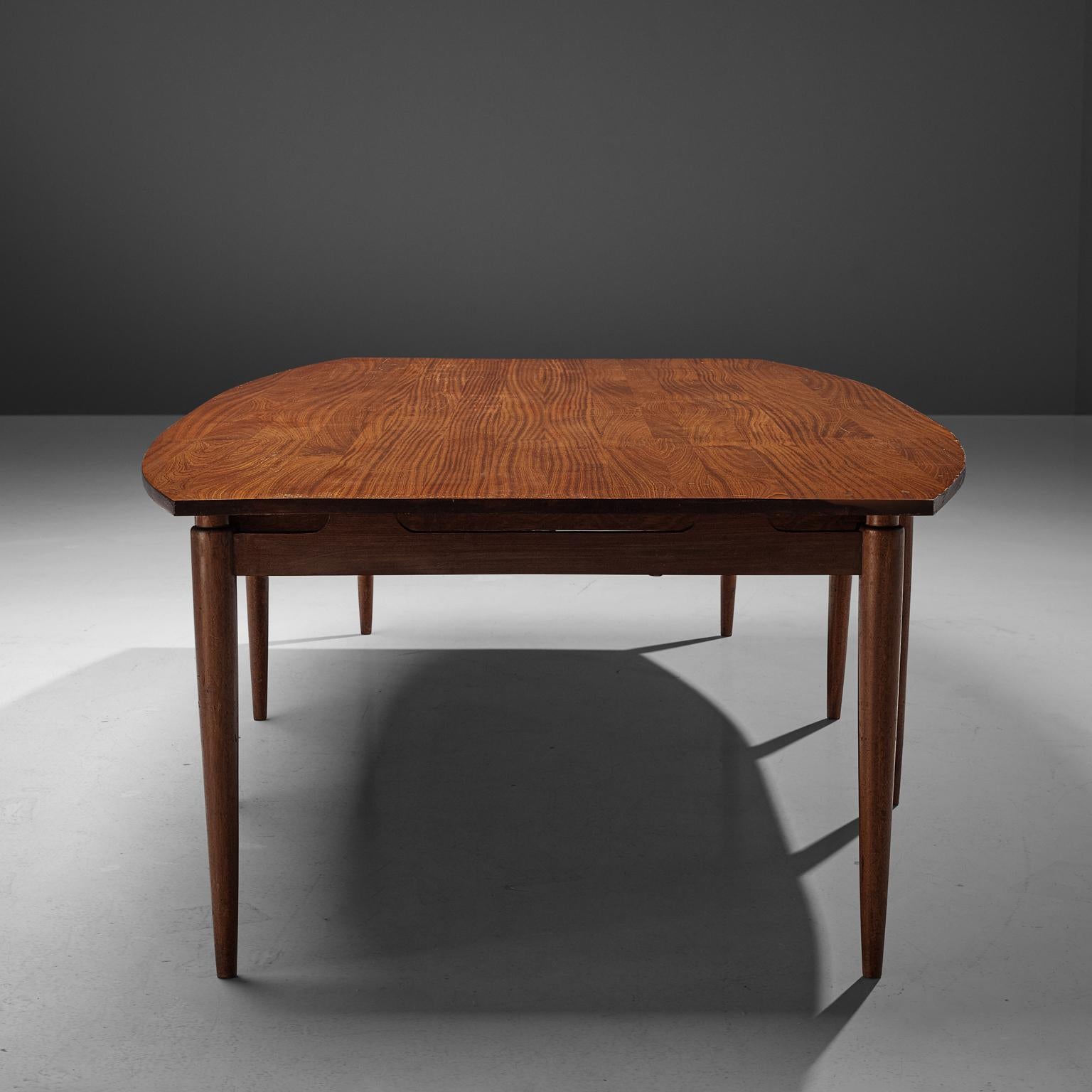 Large Danish Conference or Dining Table in Mahogany 2