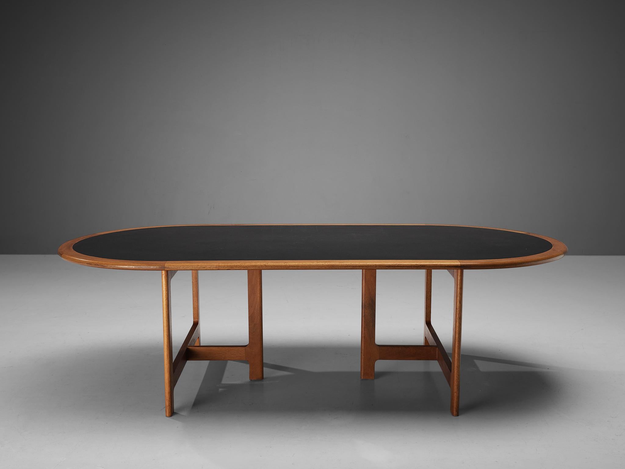 Large Danish Dining Table in Solid Teak 1