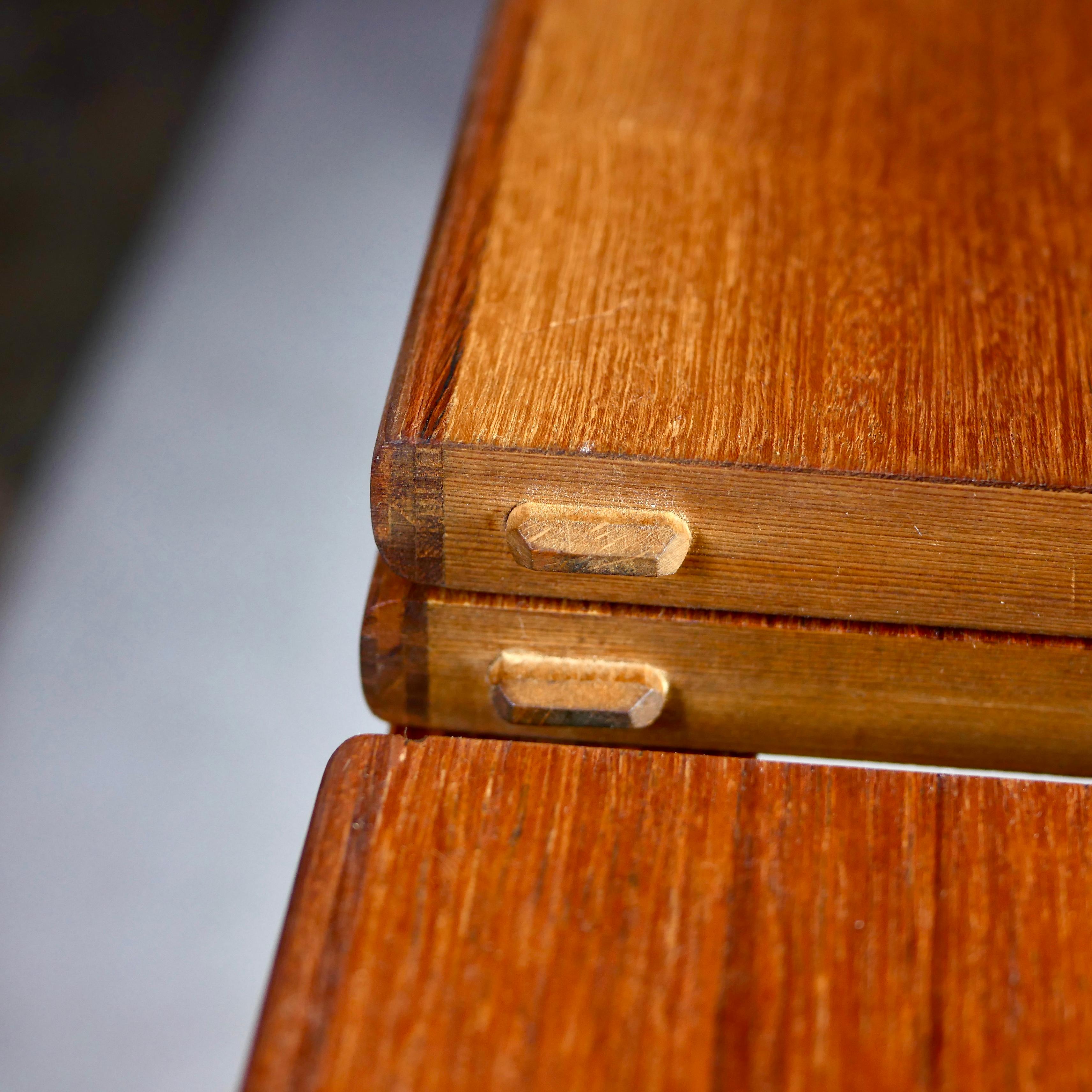 Large danish expandable teak table by Arne Hovmand-Olsen for Mogens Kold, 1960s 13