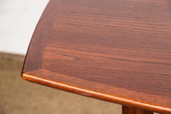 Large Danish Extendable Dining Table, 260 cm, in Teak by Henry Walter Klein 1960