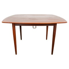 Large Danish Extendable Dining Table, 260 cm, in Teak by Henry Walter Klein 1960