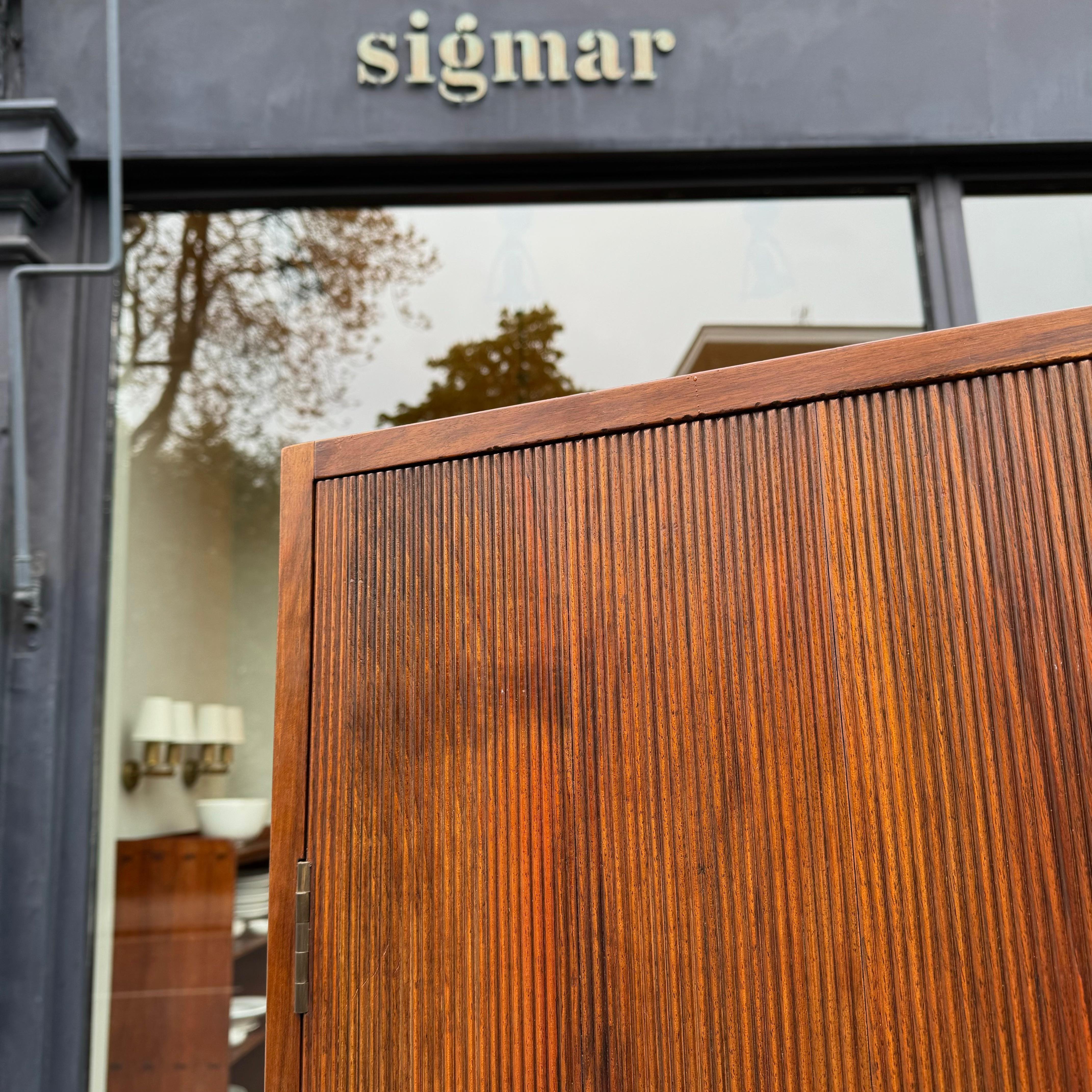 Large Danish Mahogany Cabinet 12