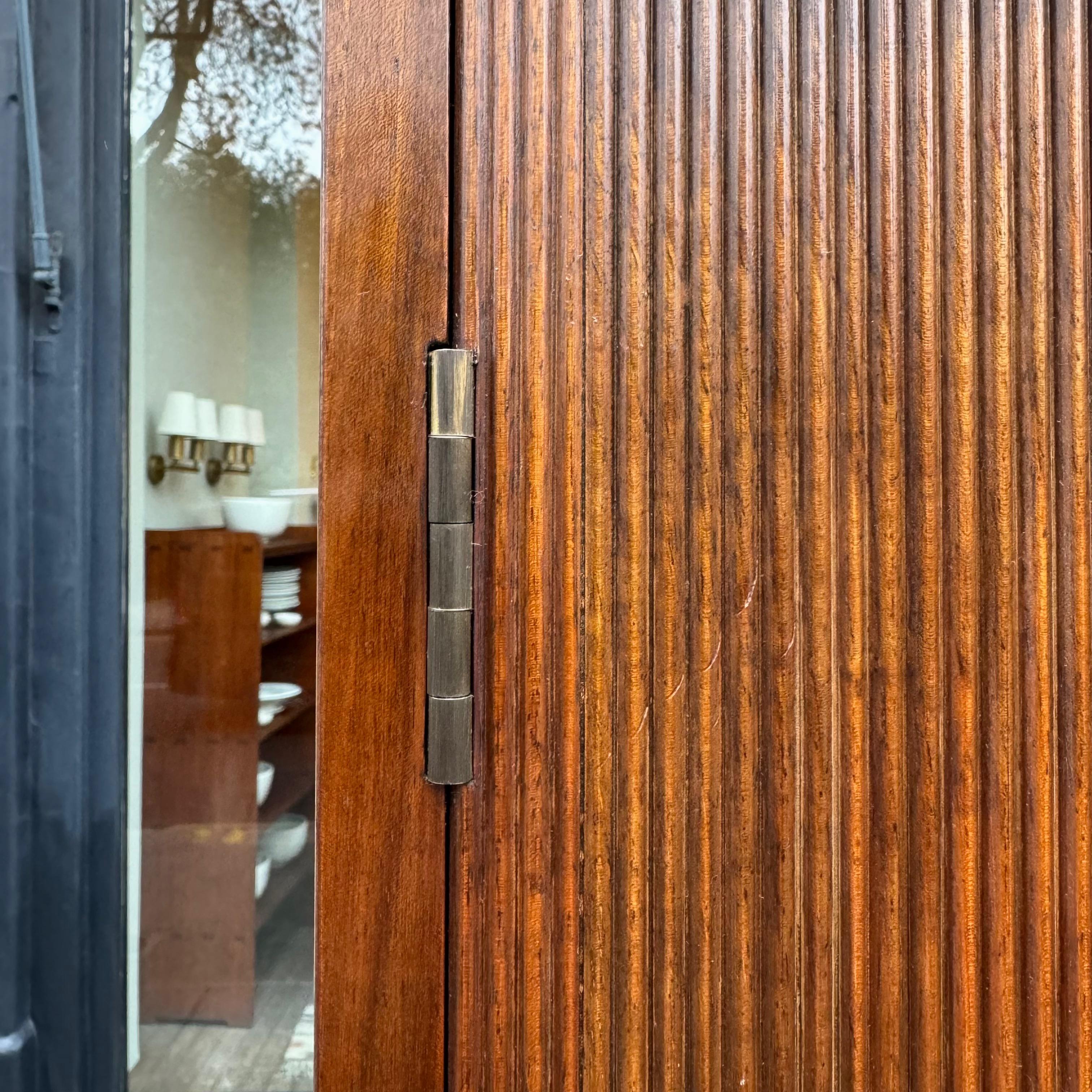 Large Danish Mahogany Cabinet For Sale 1