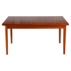 Large Danish Mid Century Extending Teak Dining Table by Am Mobler, circa 1960s