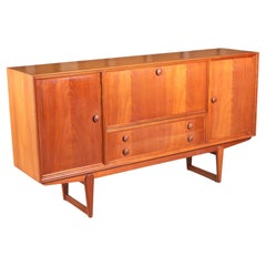 Large Danish Mid Century Teak Sideboard by Clausen & Son, Circa 1960s