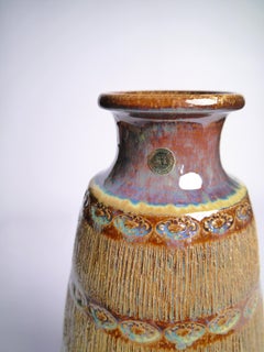 Grand vase danois moderne en céramique Soholm, années 1960