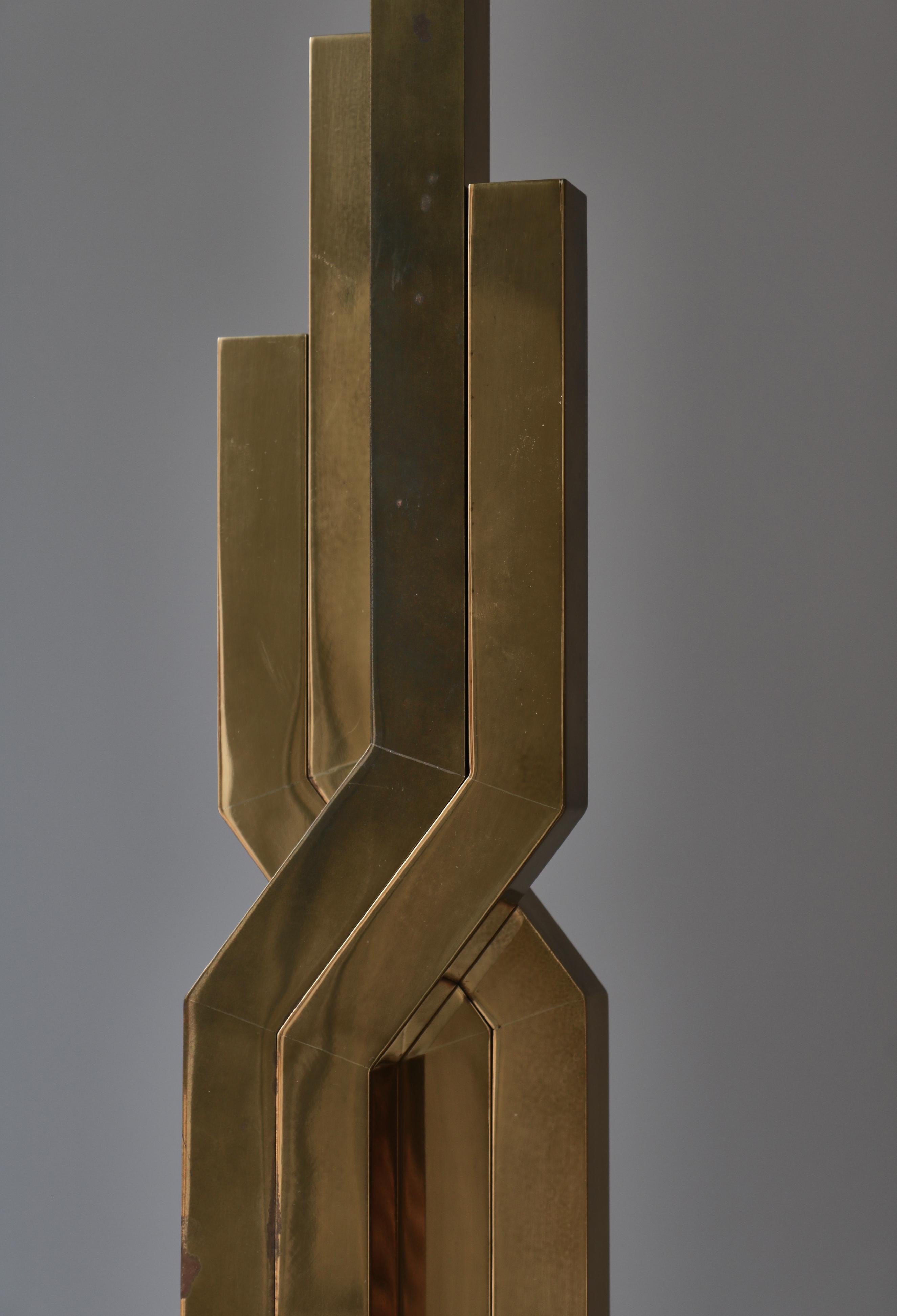 Large Danish Modern Table Lamps in Brass by Svend Aage Holm-Sørensen, 1960s For Sale 10