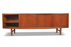Large Danish Modern Teak Credenza by Gunni Omann for Axel Christiansen Odder