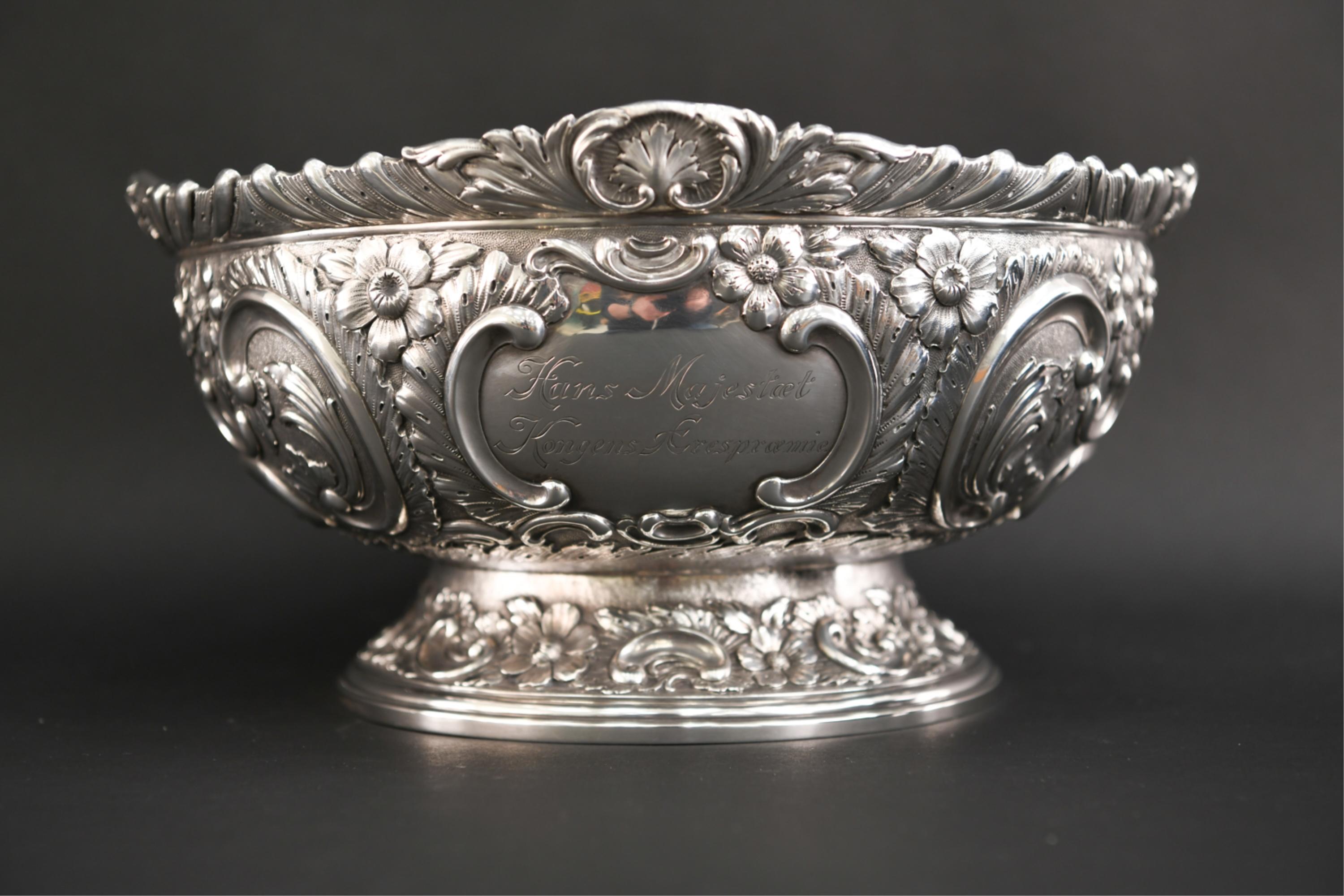 antique sterling silver bowl