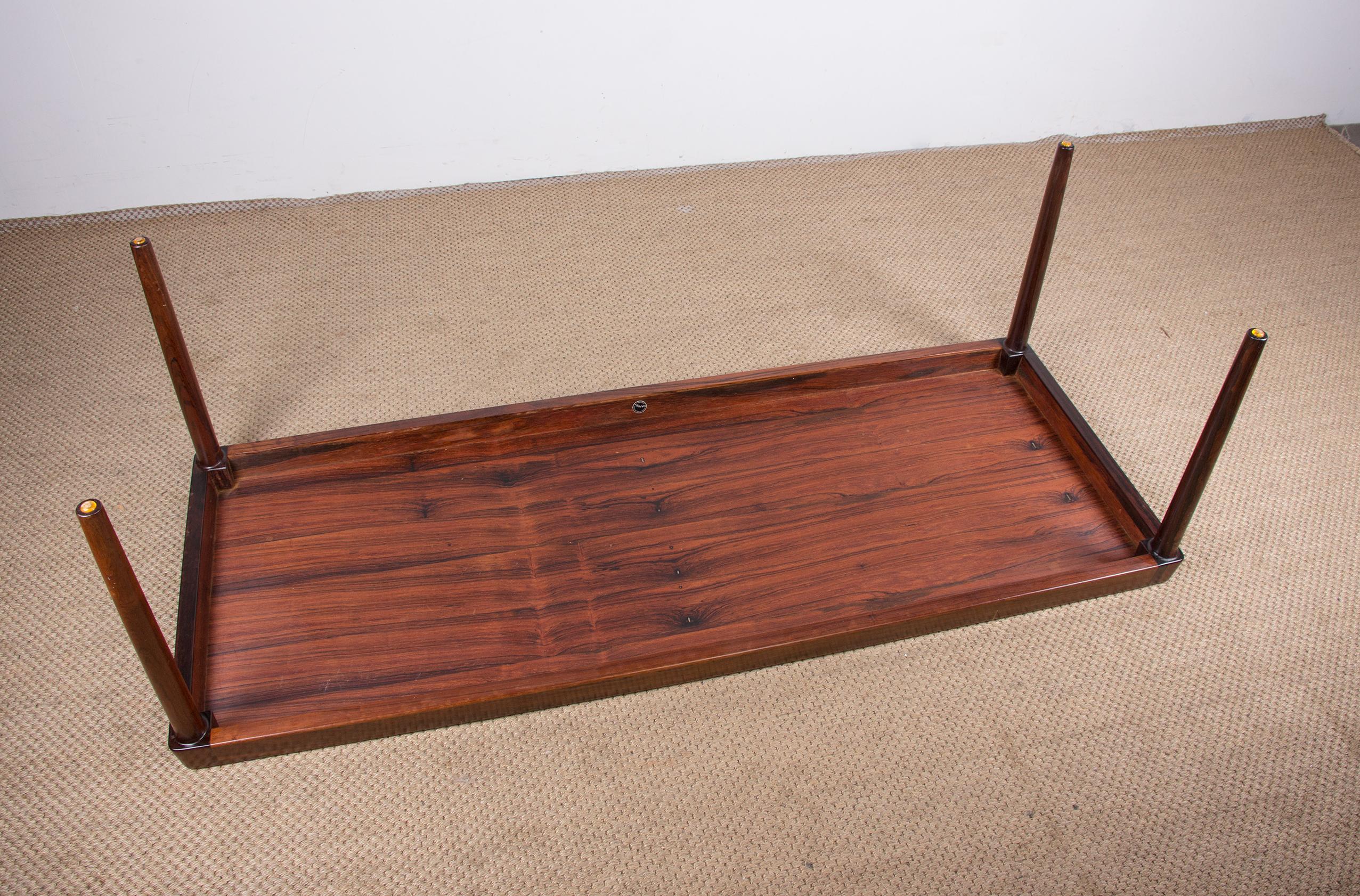 Large Danish Rosewood Coffee Table by Niels Otto Moller for J.L. Mollers, 1960 8