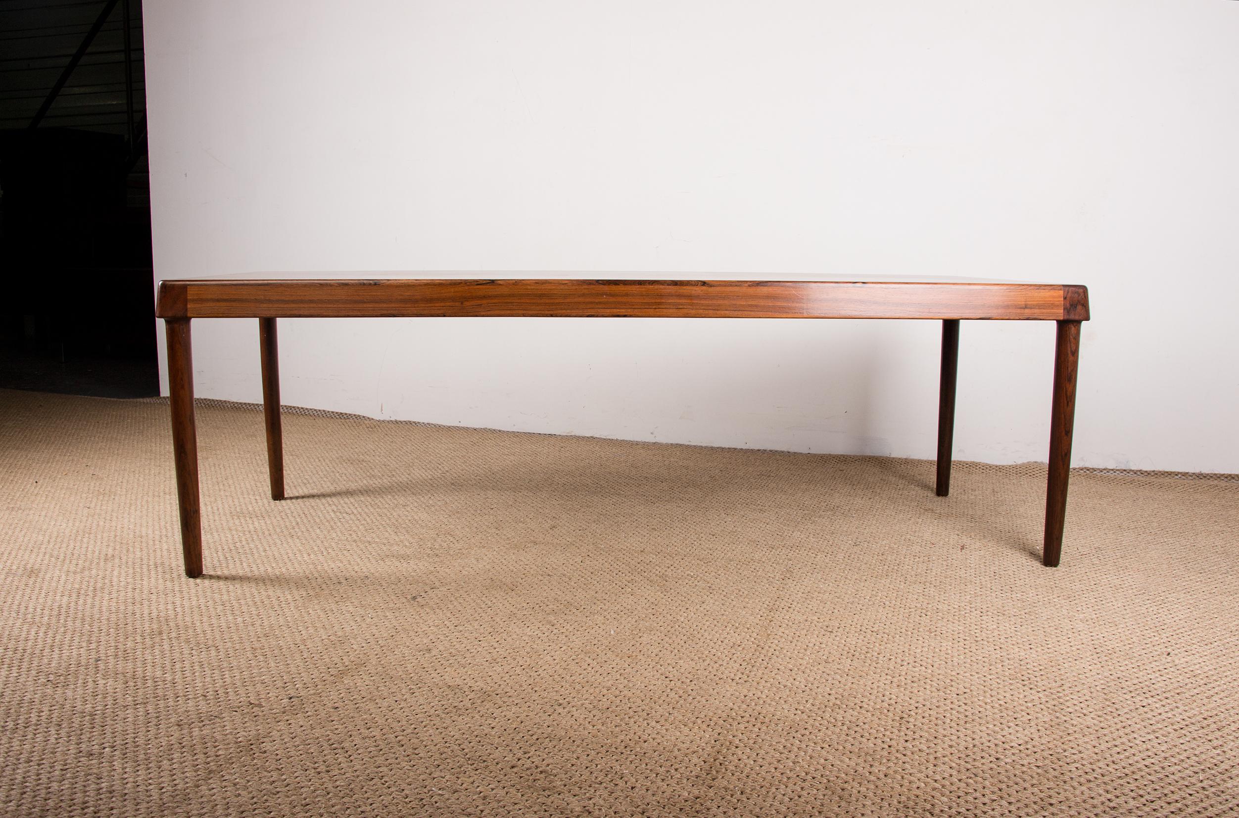 Large Danish Rosewood Coffee Table by Niels Otto Moller for J.L. Mollers, 1960 3