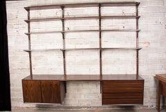 Large Danish Rosewood Modular Shelf by Poul Cadovius, 1960