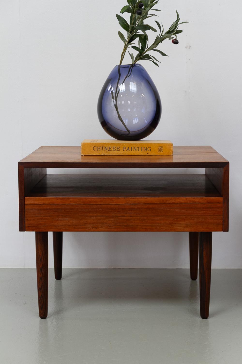 Grand vase goutte danois bleu saphir de Per Lütken pour Holmegaard, années 1960. en vente 9