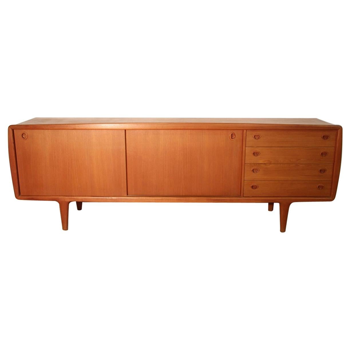 Large Danish Sideboard by HP Hansen For Sale