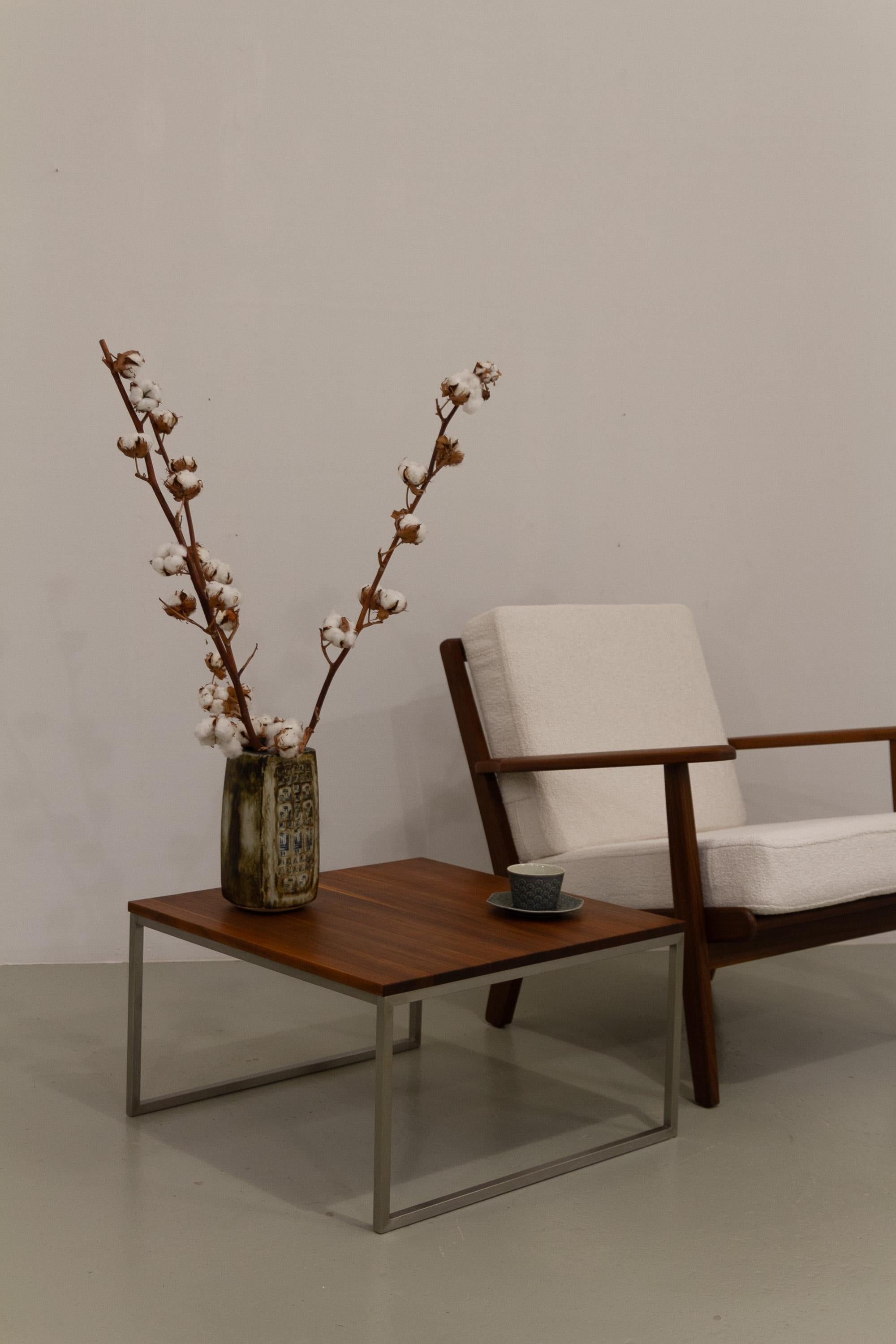 Mid-Century moderno Grande vaso danese in gres di Jørgen Mogensen per Royal Copenhagen, anni Settanta. in vendita