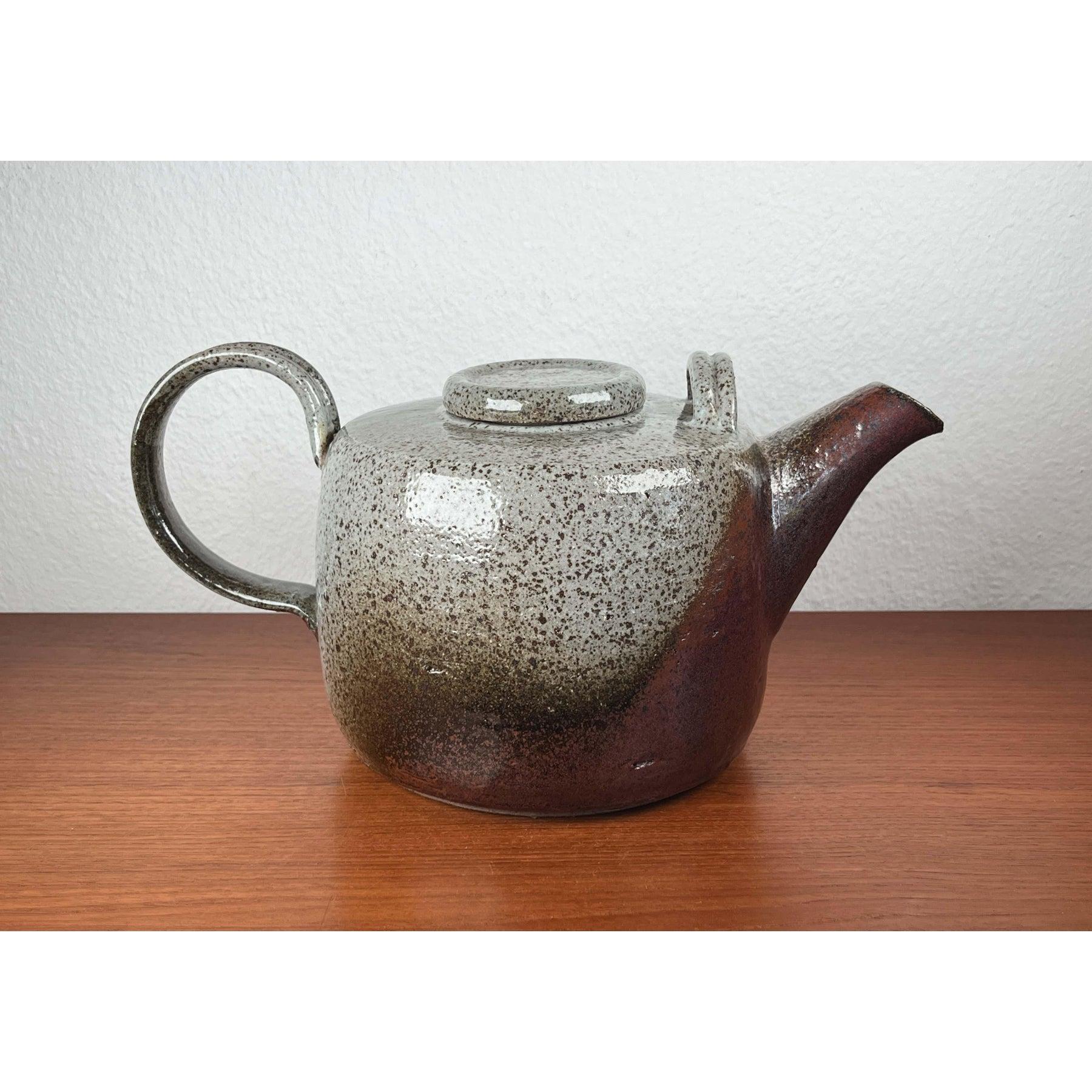 Gran tetera danesa de Studio Pottery de Merethe Bloch, años 60 en venta 9