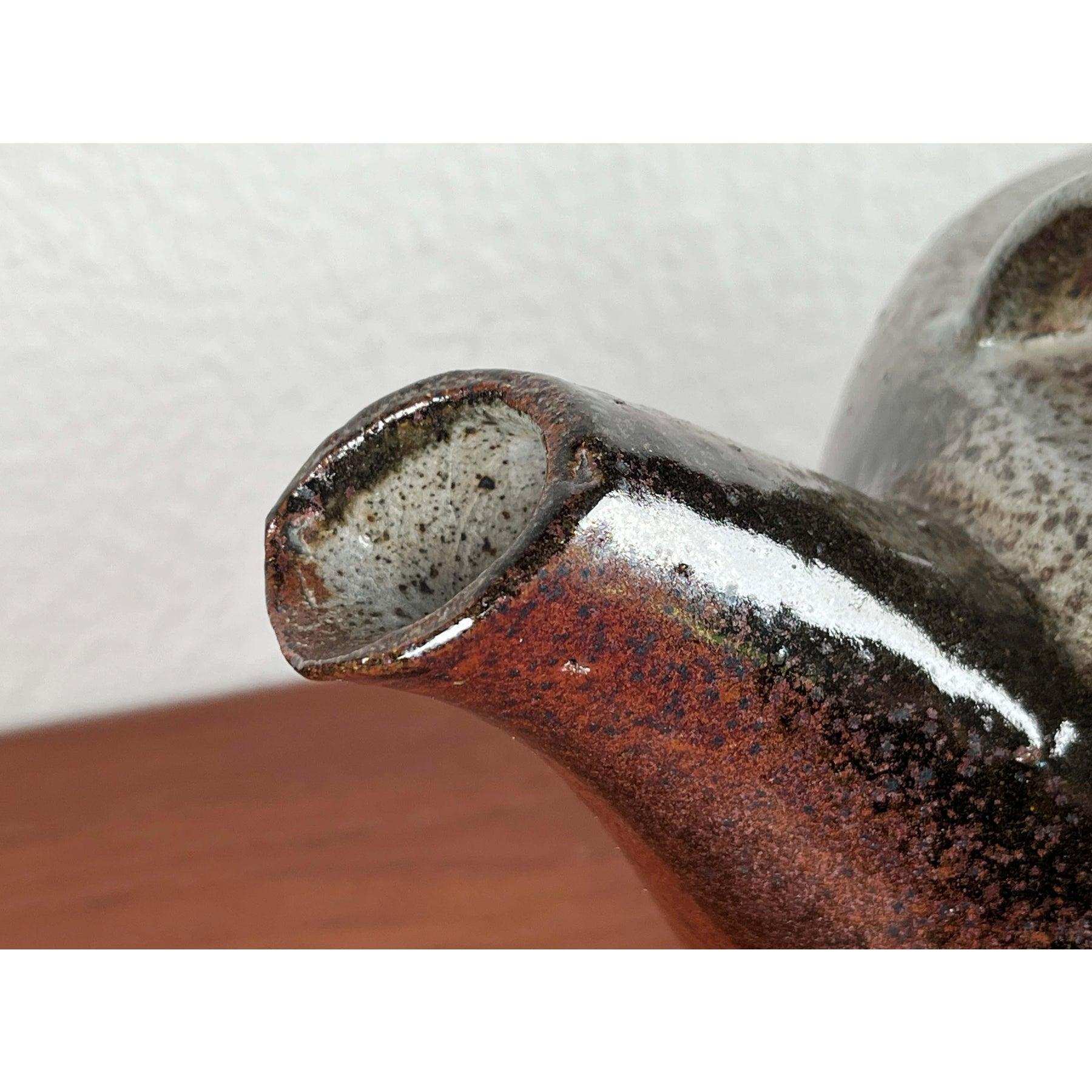 Gran tetera danesa de Studio Pottery de Merethe Bloch, años 60 siglo XX en venta