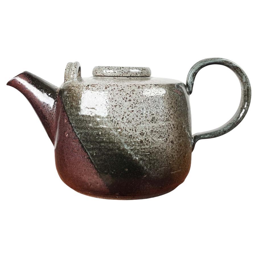 Gran tetera danesa de Studio Pottery de Merethe Bloch, años 60 en venta