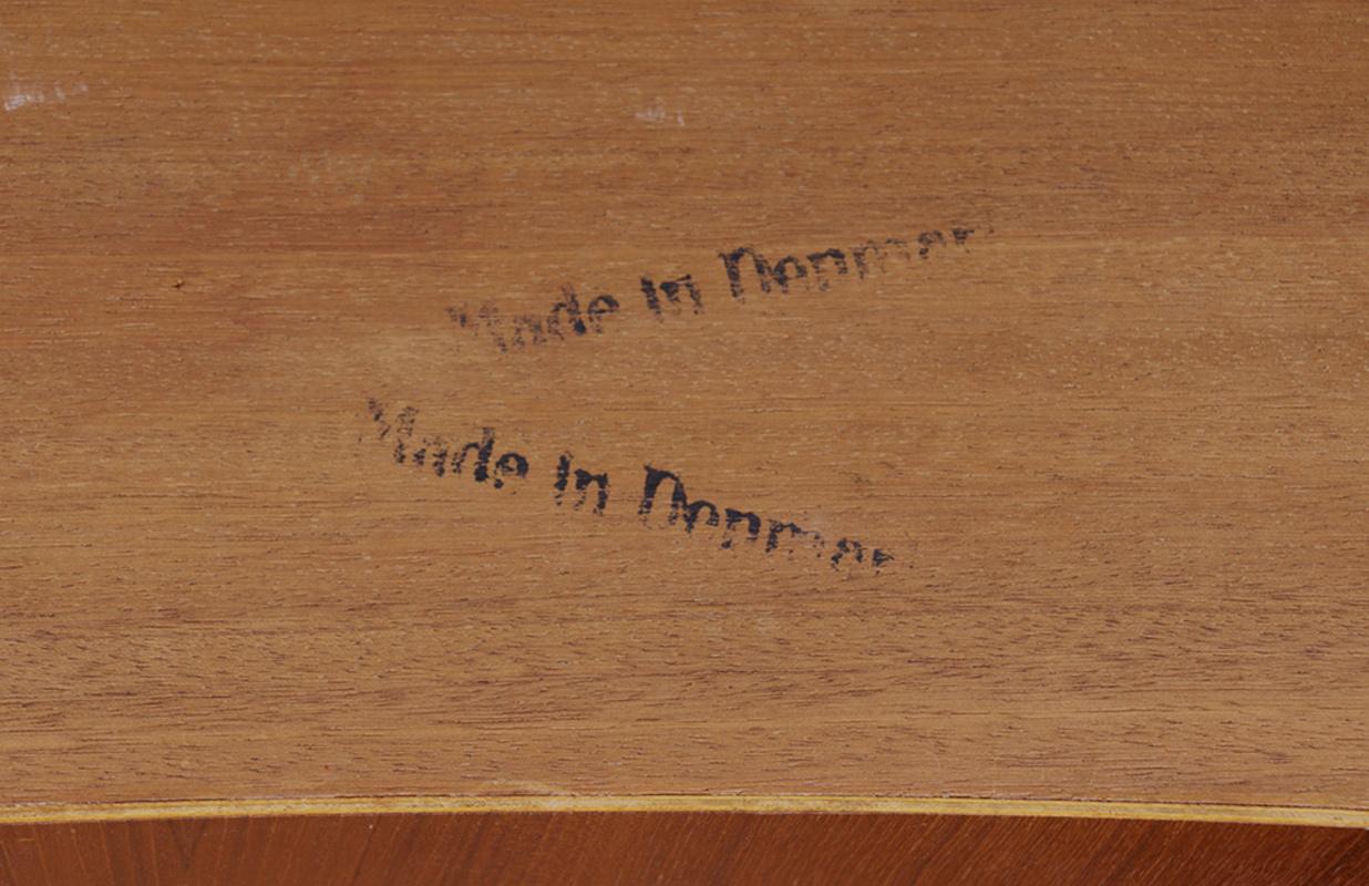 Gran escritorio danés de teca, de doble cara, de Svend Aage Madsen para H. P. Hansen 1960. en venta 13