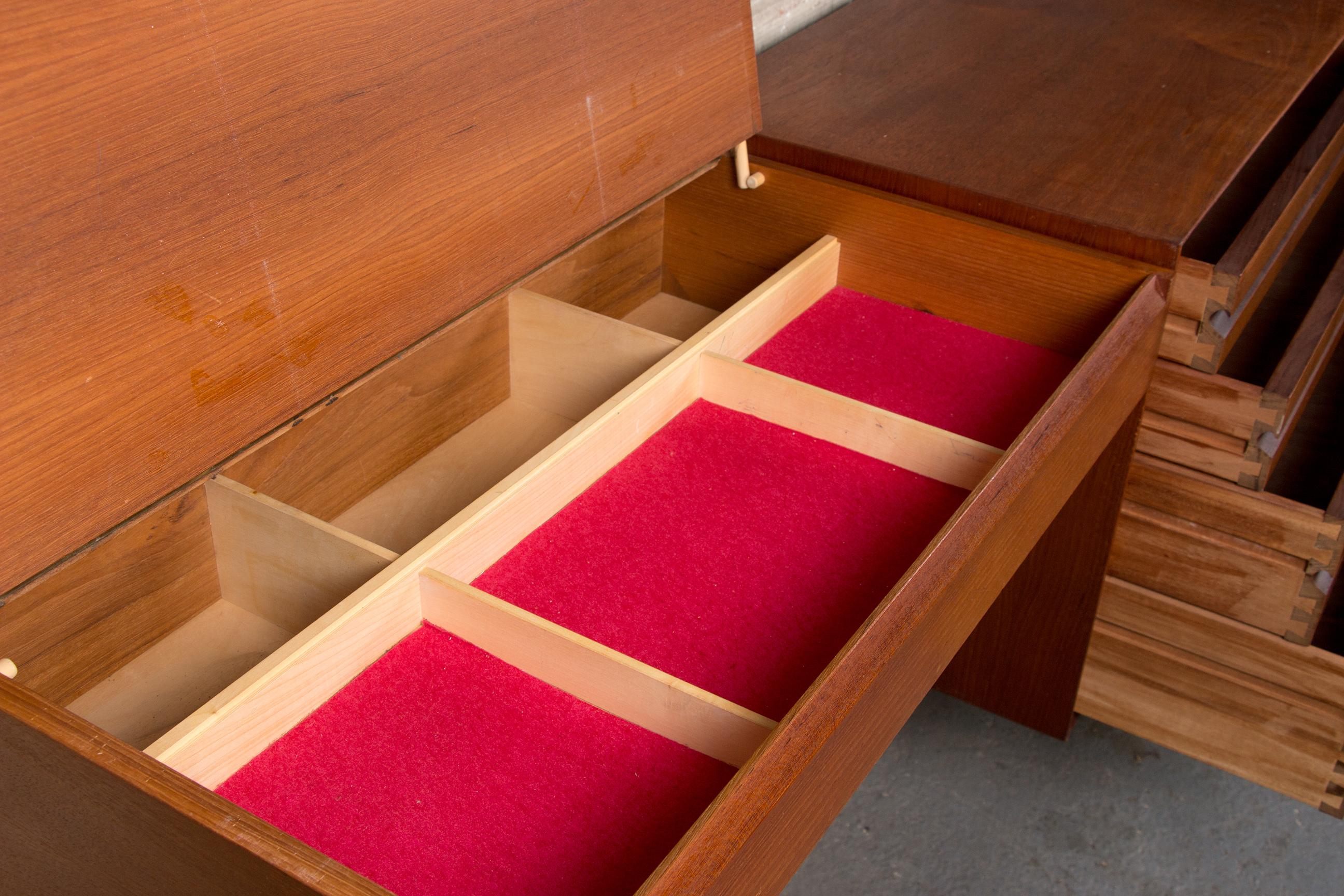 Large Danish Teak Modular Shelf by Poul Cadovius 1960 10