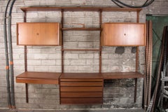 Large Danish Teak Modular Shelf by Poul Cadovius 1960