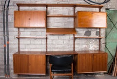 Large Danish Teak Modular Shelf by Poul Cadovius, 1960