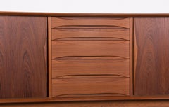 Large Danish Teak Sideboard by Arne Vodder for Dyrlund 1960.