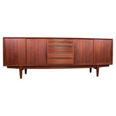 Large Danish Teak Sideboard by Arne Vodder for Dyrlund 1960